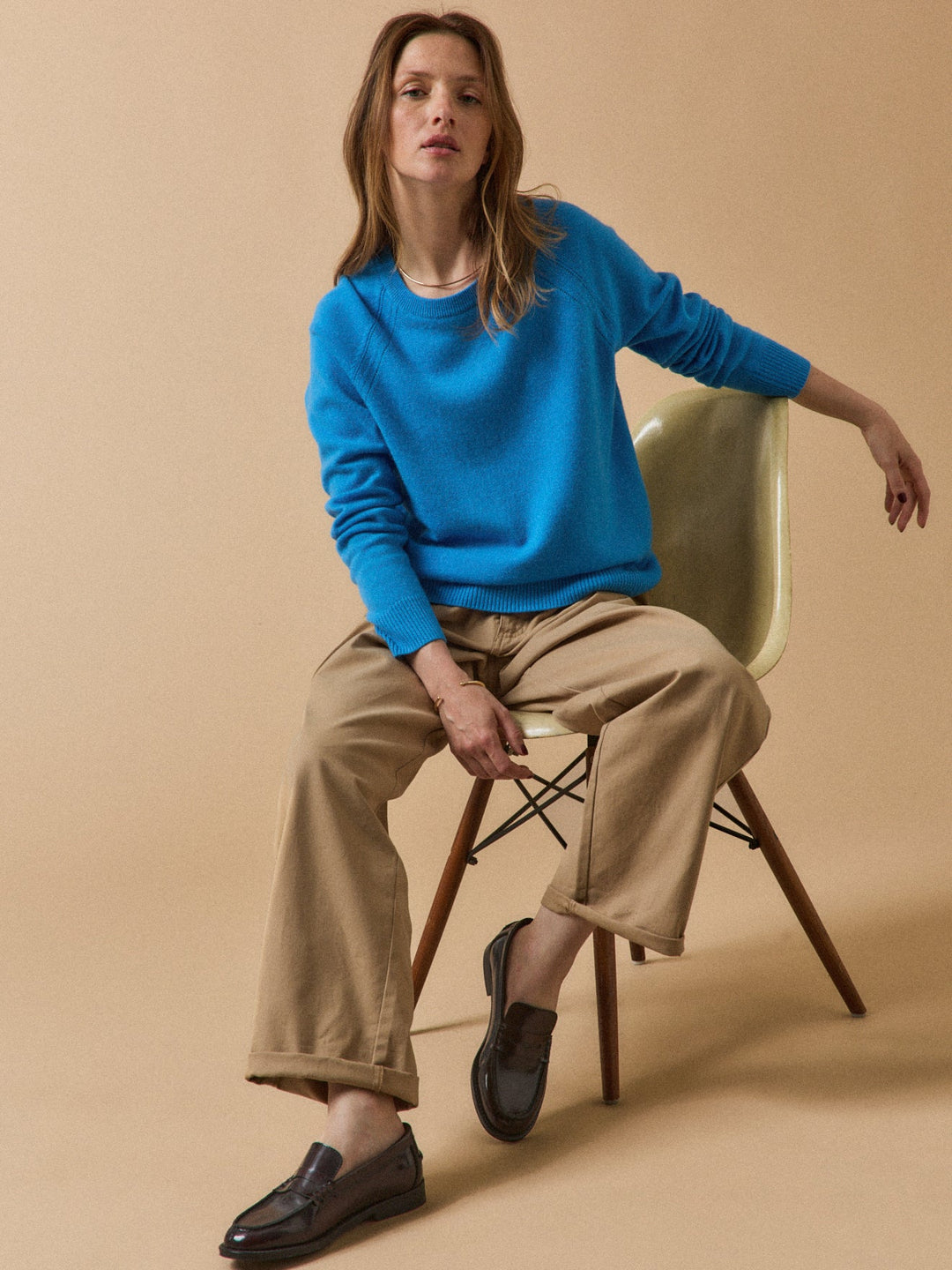 Florence | Pull col rond en cachemire