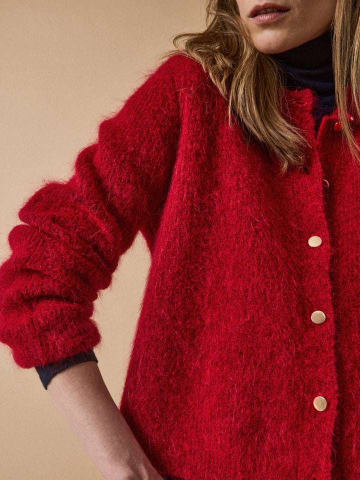 Juliette | Gilet en laine et mohair