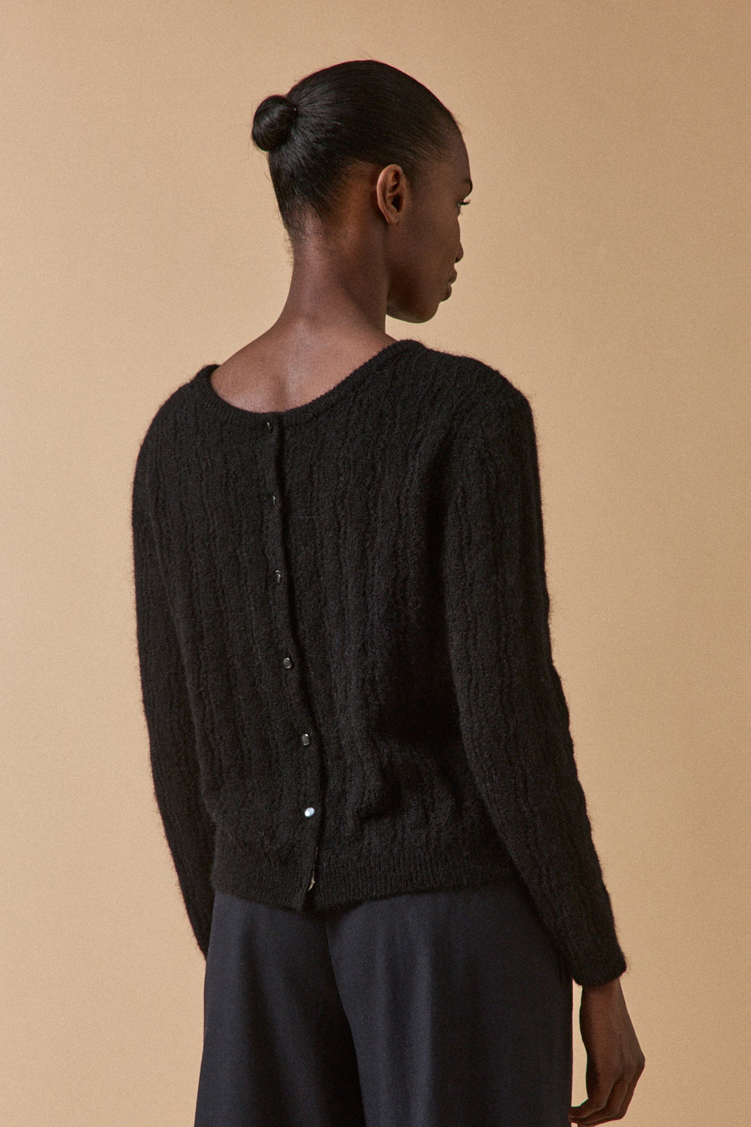 Florence | Gilet réversible en mélange de kid mohair