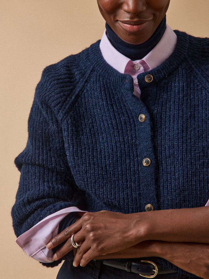 Manon | Gilet en laine, alpaga et mohair