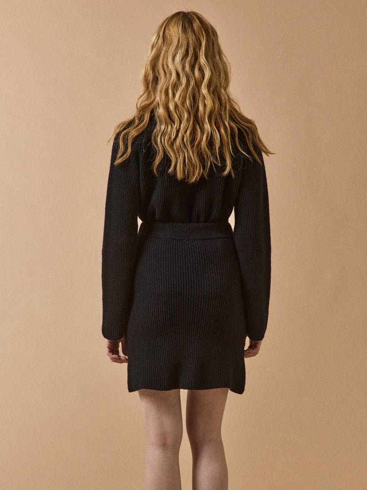 Camille | Pull en maille côtelée en laine