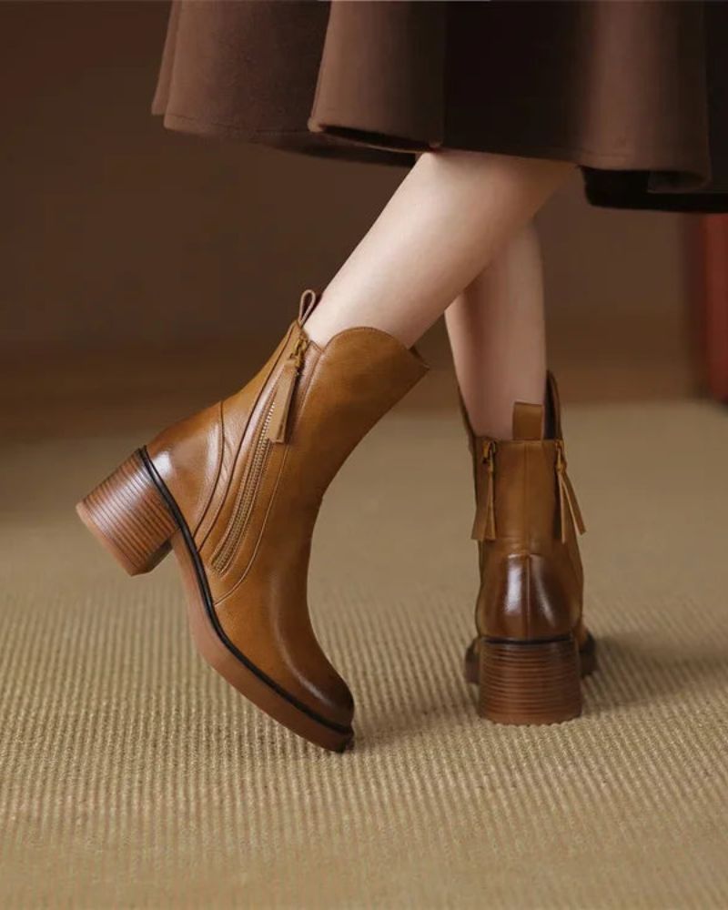Garance | Bottines en cuir