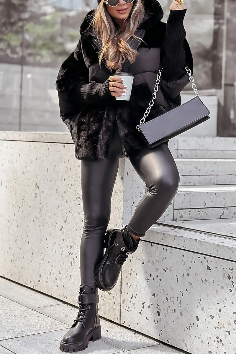 Solène | Veste Bomber à Capuche pour Femme