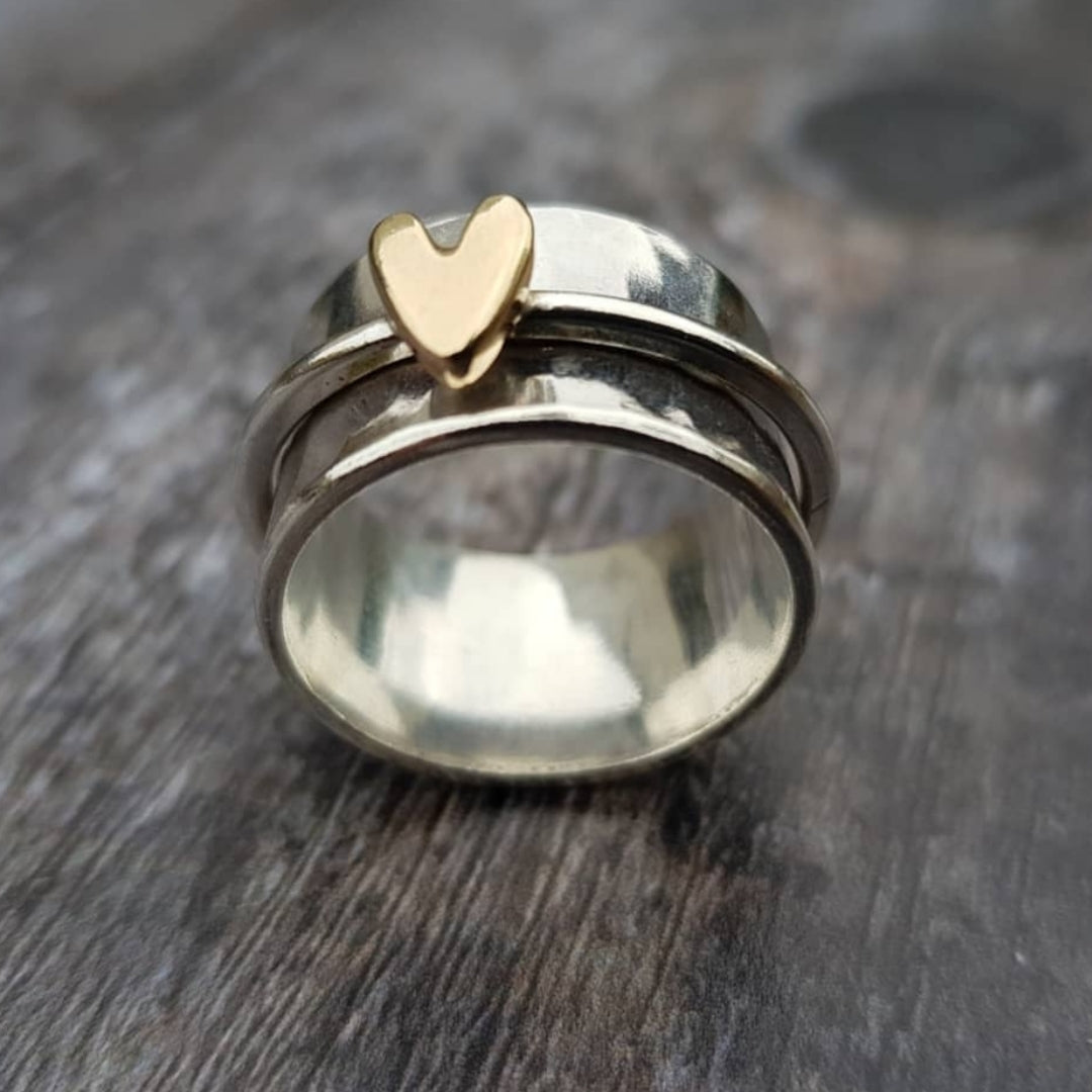 Melly - Bague en argent Amor