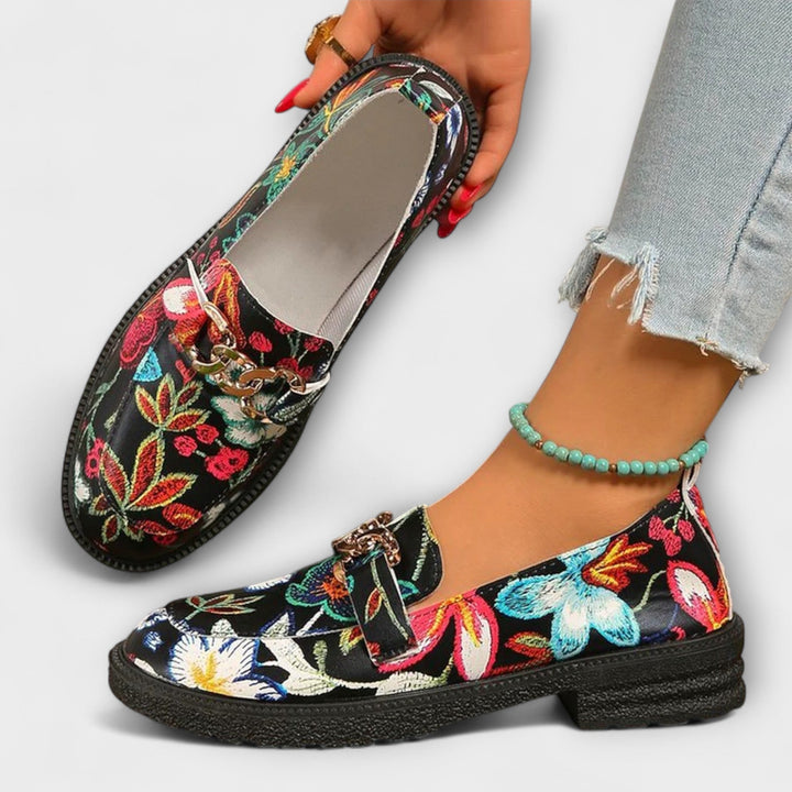 Orla™ | Mocassins Imprimé Floral