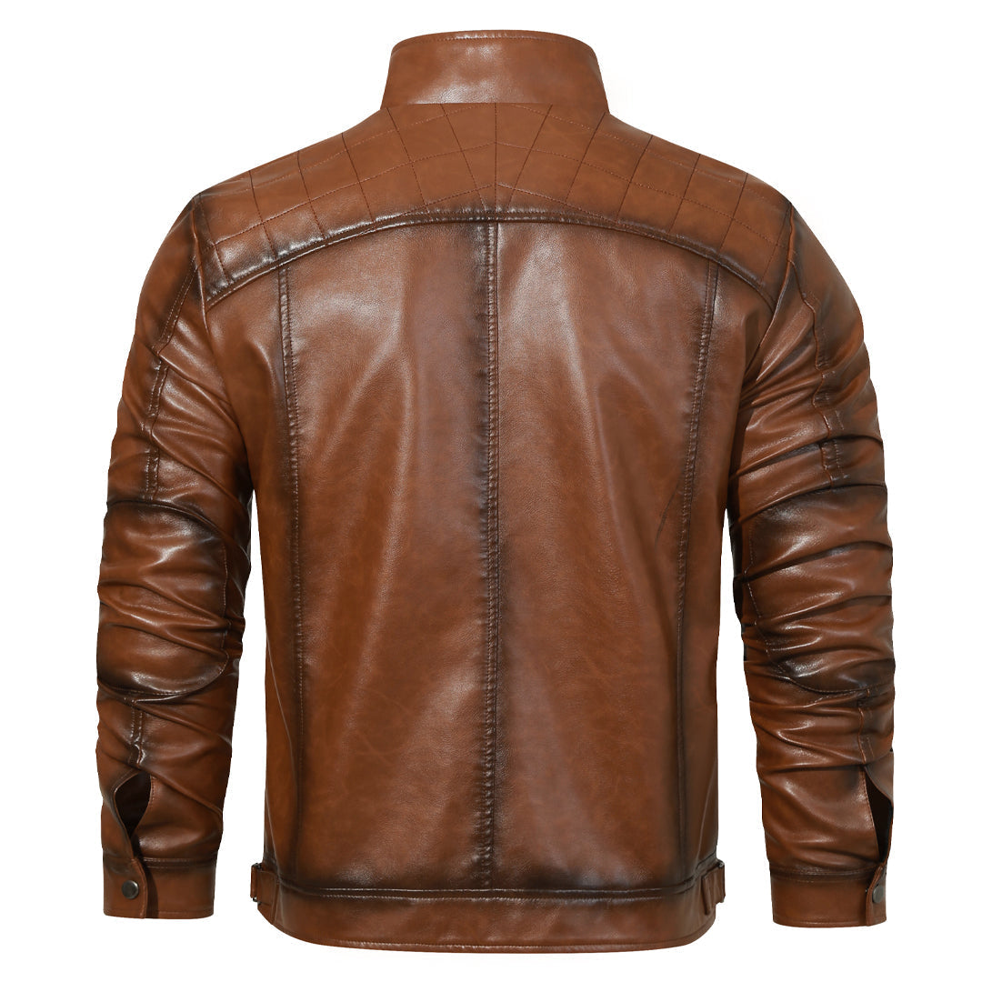 Adrien | Veste en Cuir Roadster