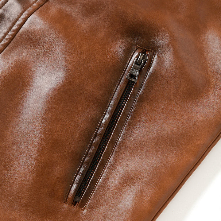Adrien | Veste en Cuir Roadster