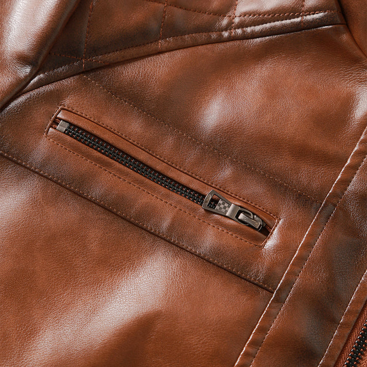 Adrien | Veste en Cuir Roadster
