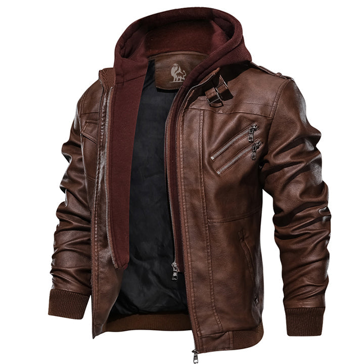 Adrien | Veste en Cuir Salvador