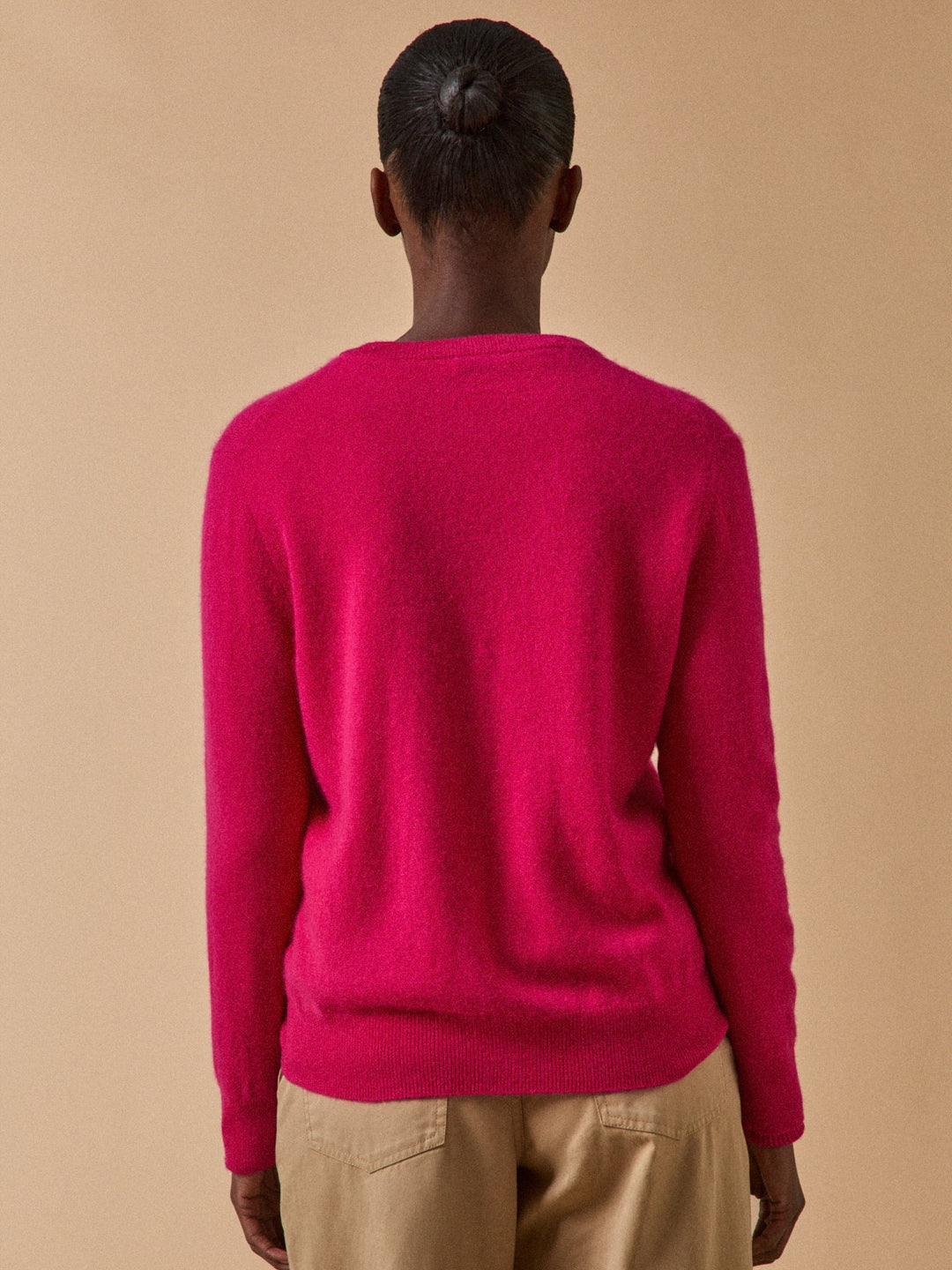 Clémence | Gilet boutonné en cachemire