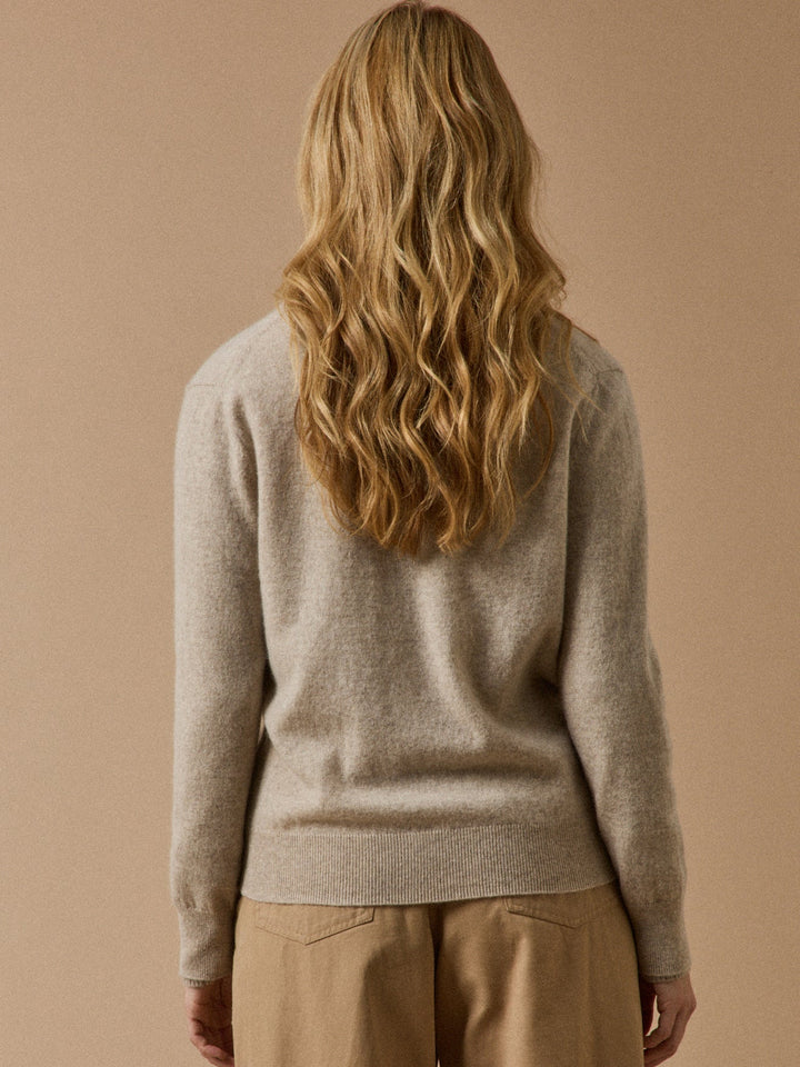 Florine | Gilet boutonné en cachemire