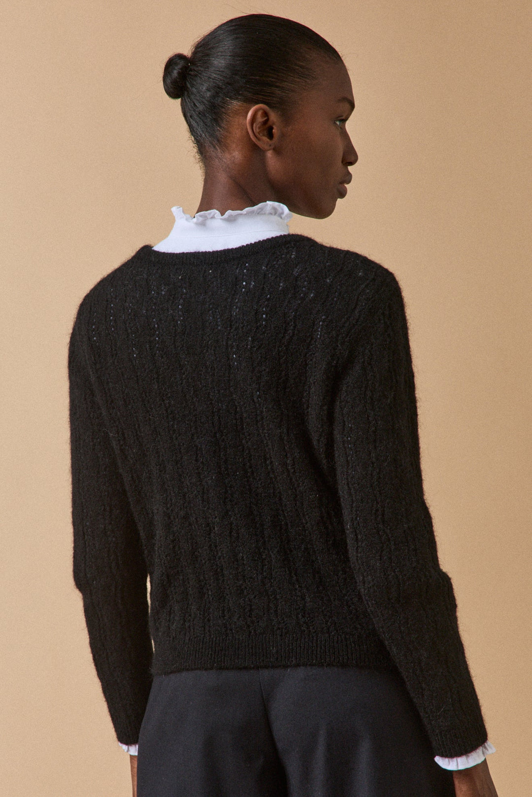 Florence | Gilet réversible en mélange de kid mohair