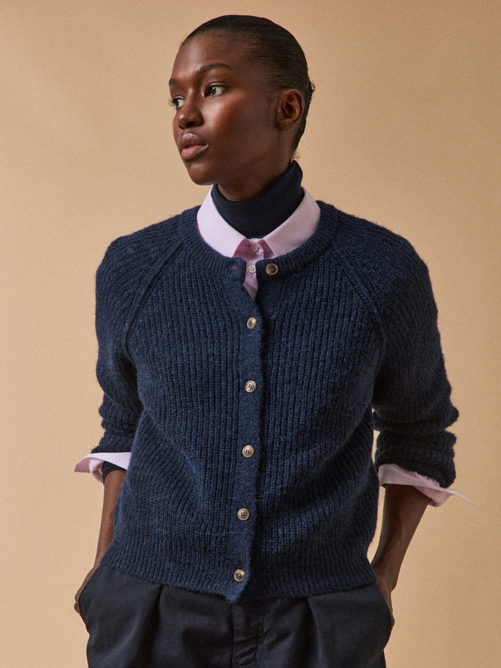 Manon | Gilet en laine, alpaga et mohair