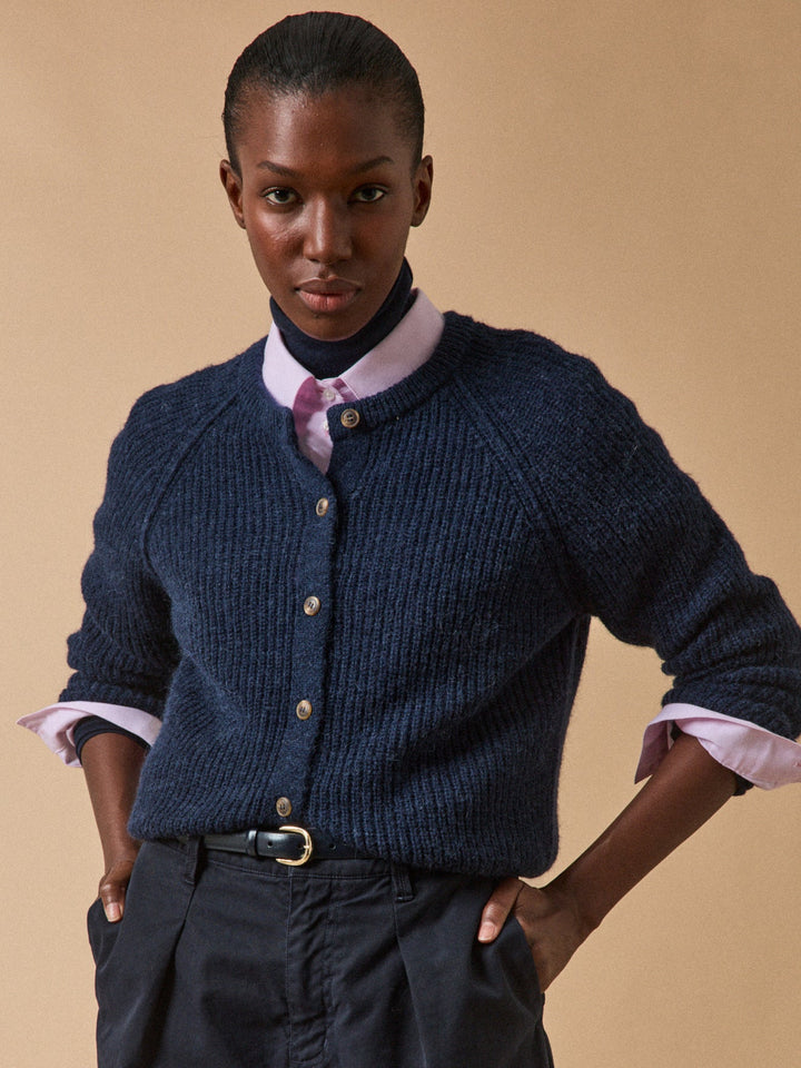 Manon | Gilet en laine, alpaga et mohair