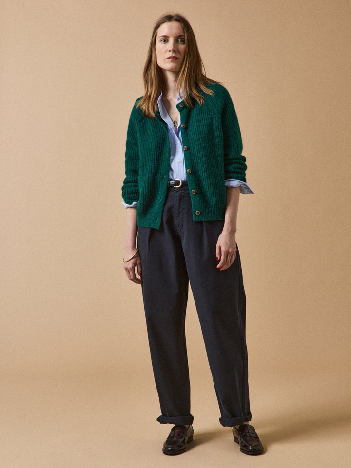 Manon | Gilet en laine, alpaga et mohair