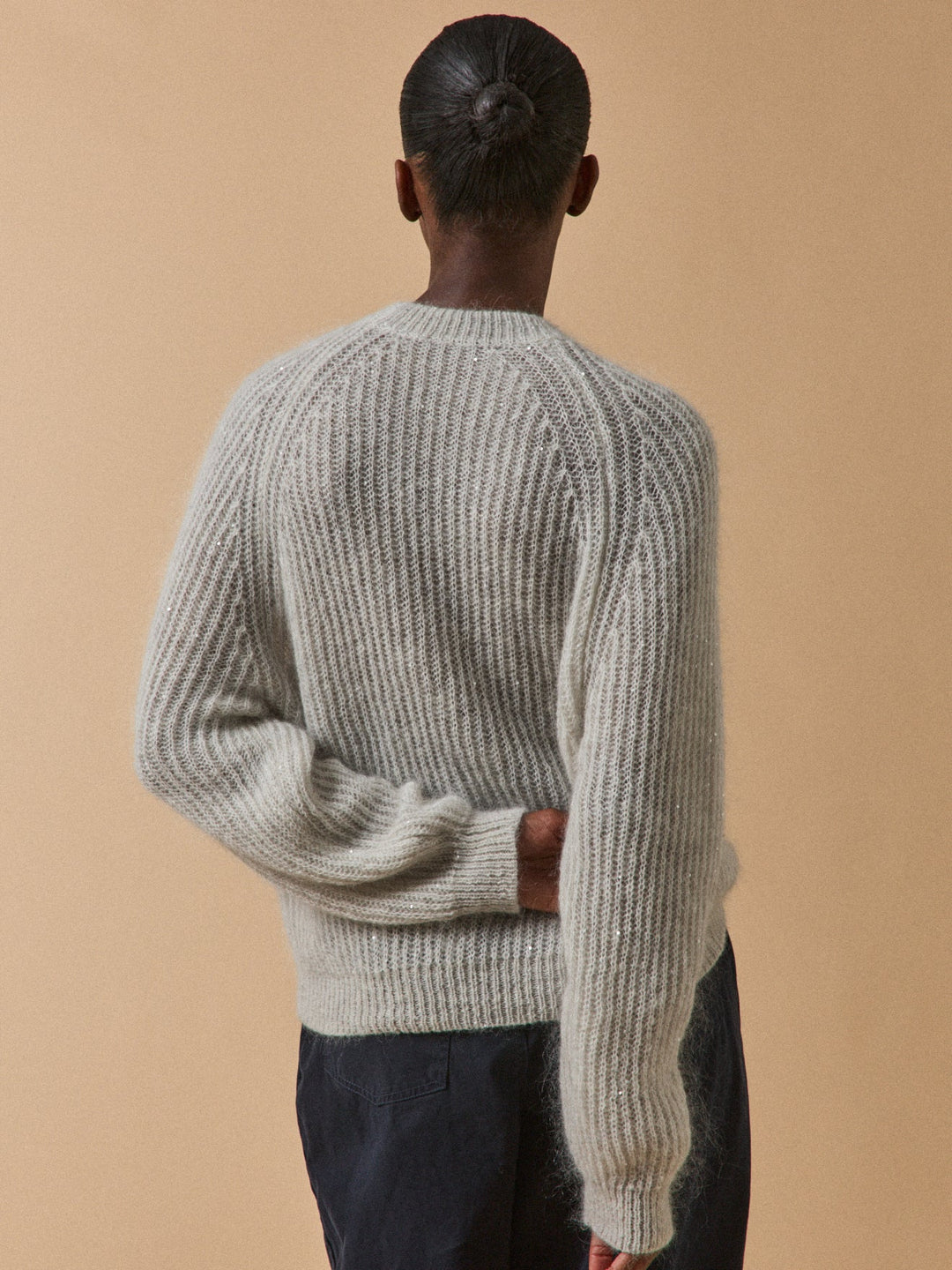 Aurélie | Pull à sequins en mohair et alpaga