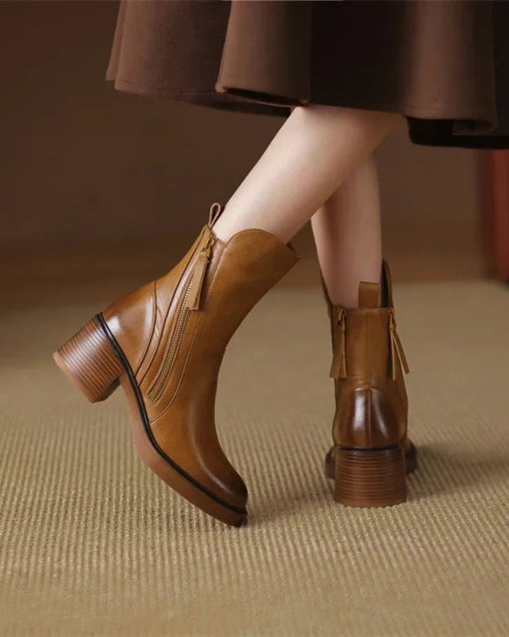 Garance | Bottines en cuir