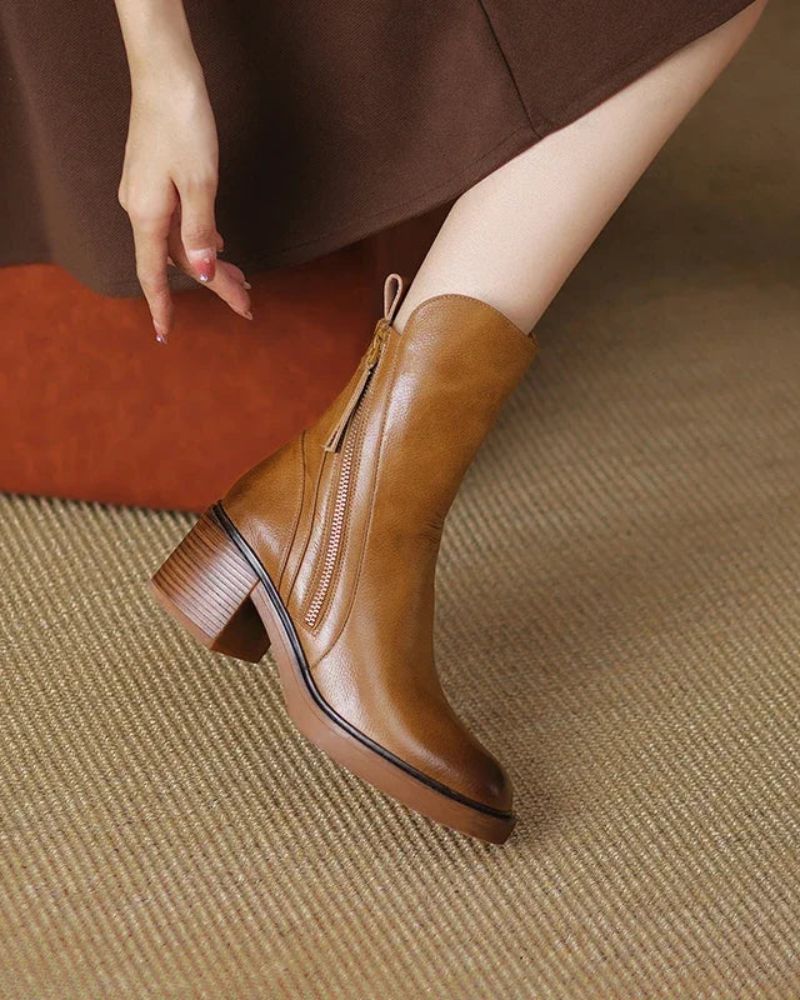 Garance | Bottines en cuir