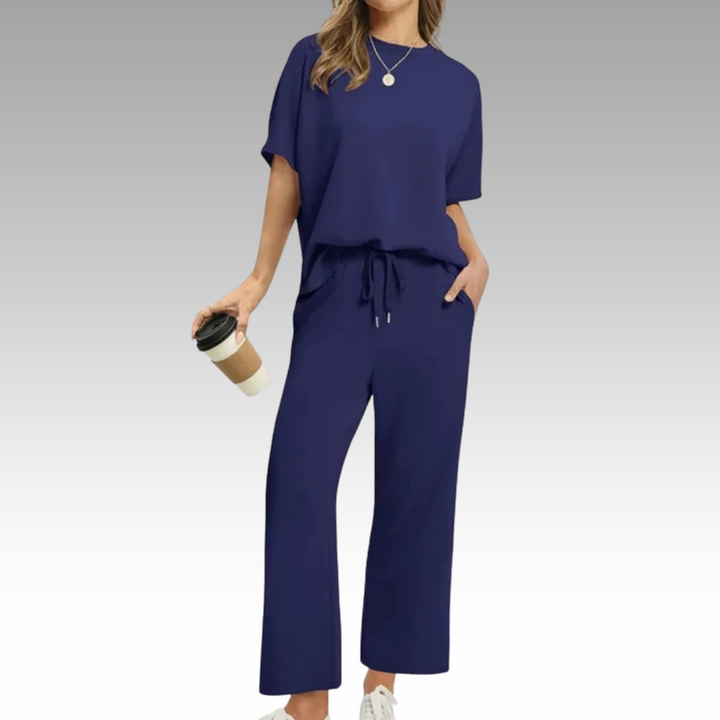 Bella™ - Avslappnad & Bekväm Topp- och Byxset