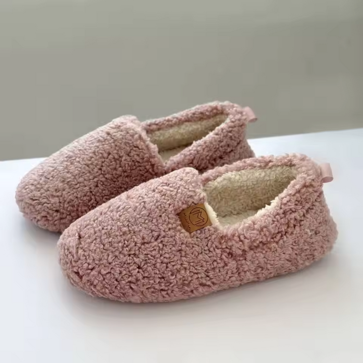 SnuggleStep™ – Varm Vinterslipper för Inomhusbruk med Mysigt Memory Foam