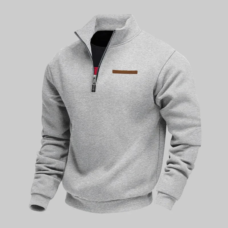 Strion™ - Avslappnad Herrtröja i Fleece