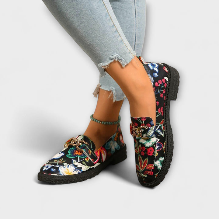 Orla™ | Mocassins Imprimé Floral