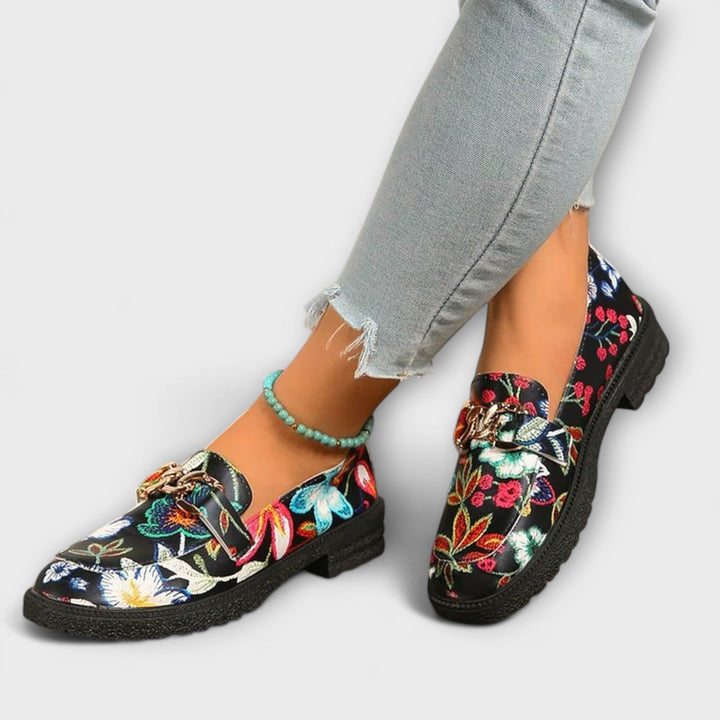 Orla™ | Mocassins Imprimé Floral