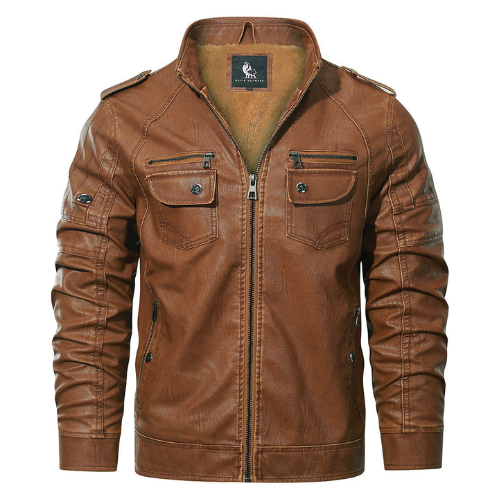 Théo | Veste Biker en Fleece