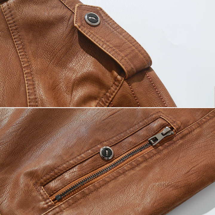 Théo | Veste Biker en Fleece