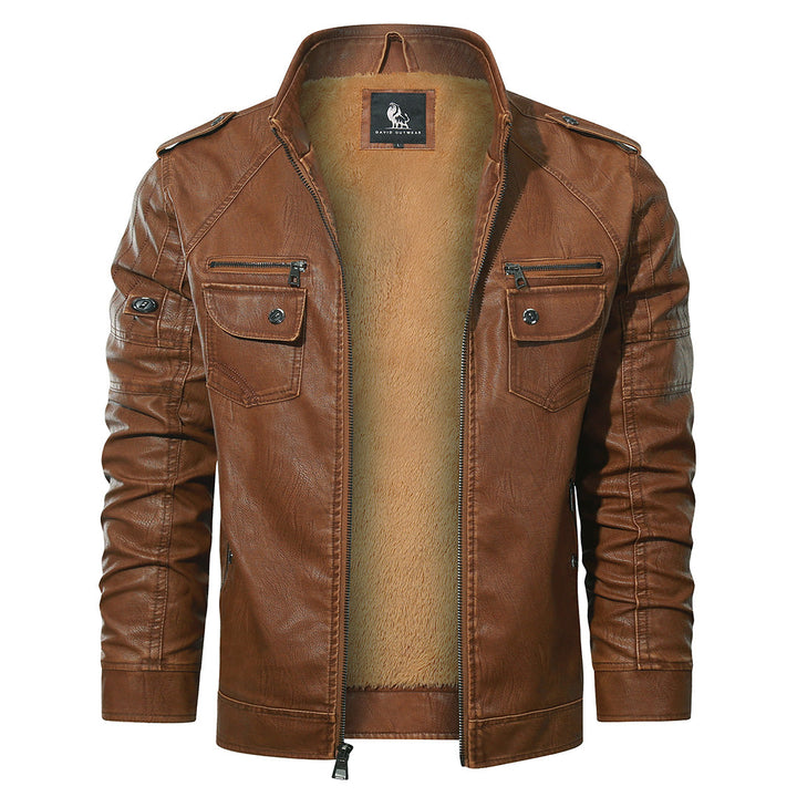 Théo | Veste Biker en Fleece