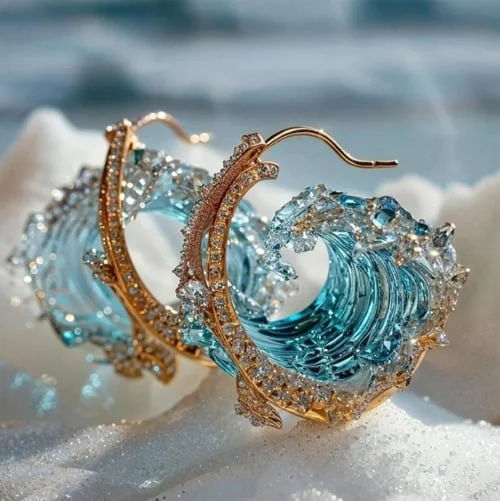 Boucles d'oreilles Ocean's Oath