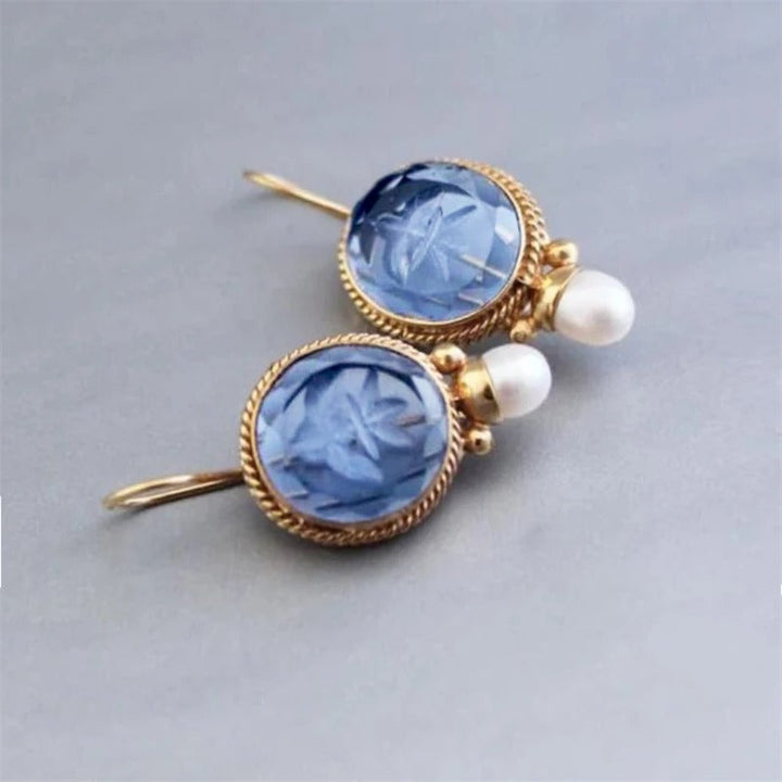 Boucles d'oreilles classiques en perles Sophia